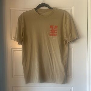 American Eagle Outfitters Tan Graphic Tee